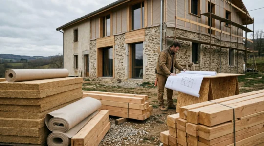 Rénovation énergétique d'une maison avec accompagnement professionnel et financement optimisé