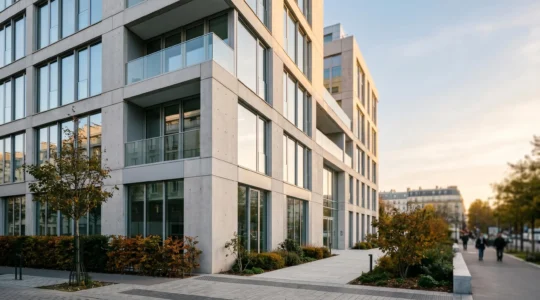 Réplique numérique d'un bâtiment tertiaire en exploitation avec données IoT en temps réel